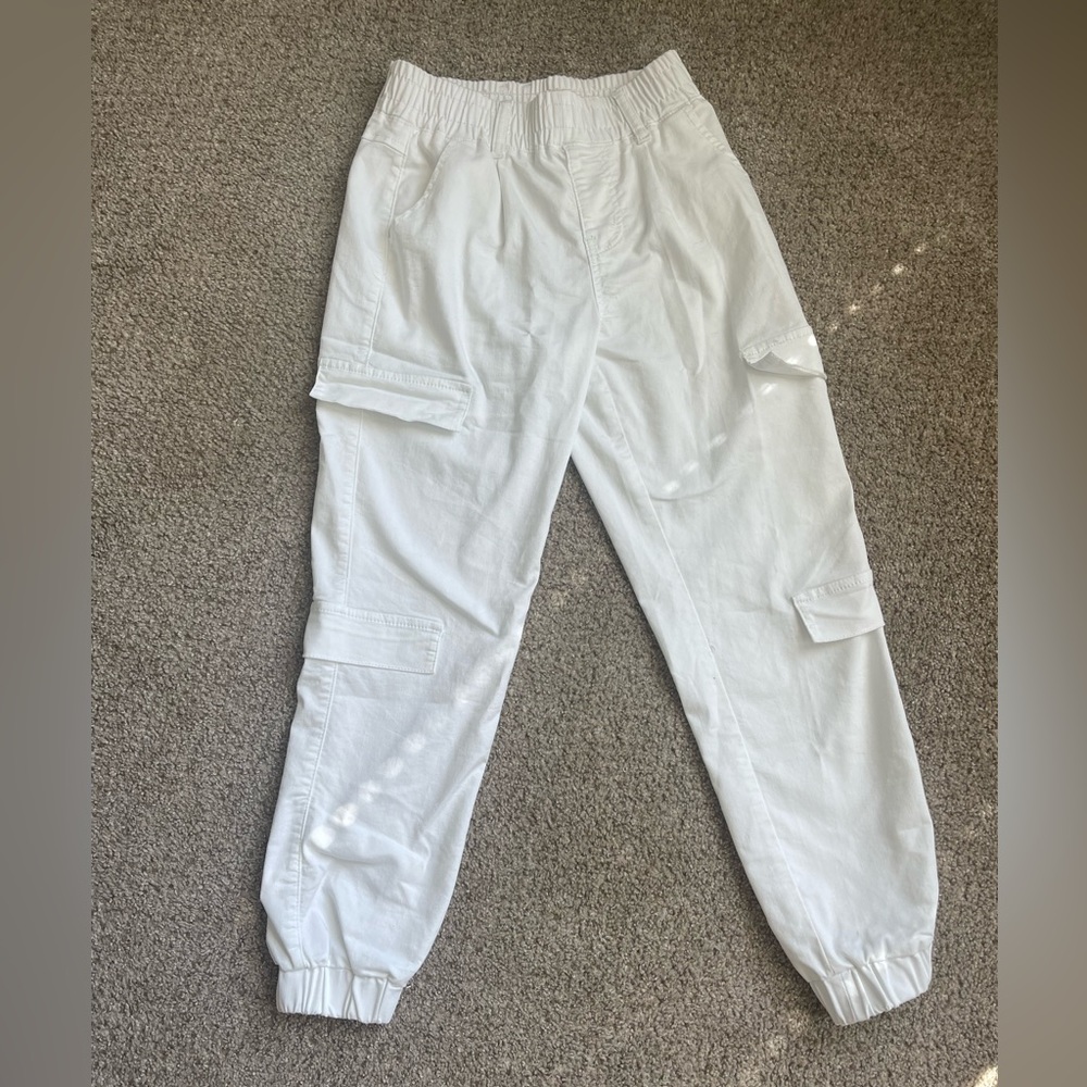 Cargo jean-like pants